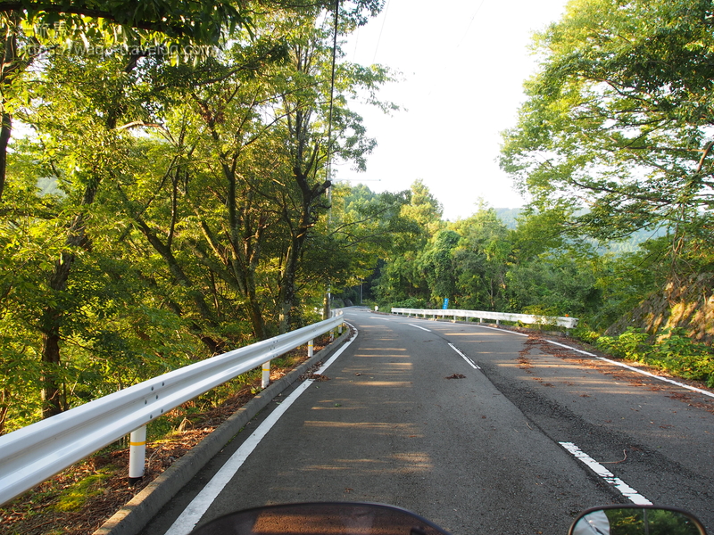 鍋谷峠への旧道
