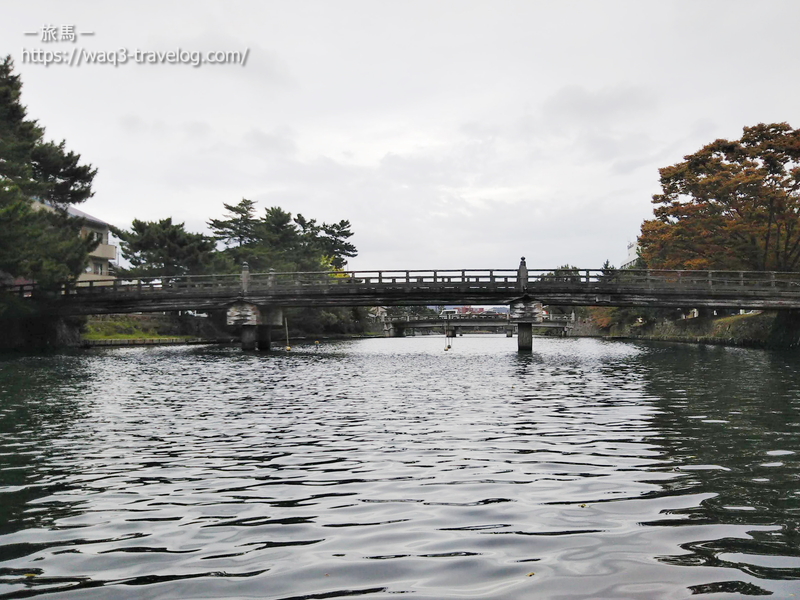松江城に架かる宇賀橋