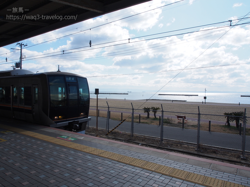 JR須磨駅からの眺め