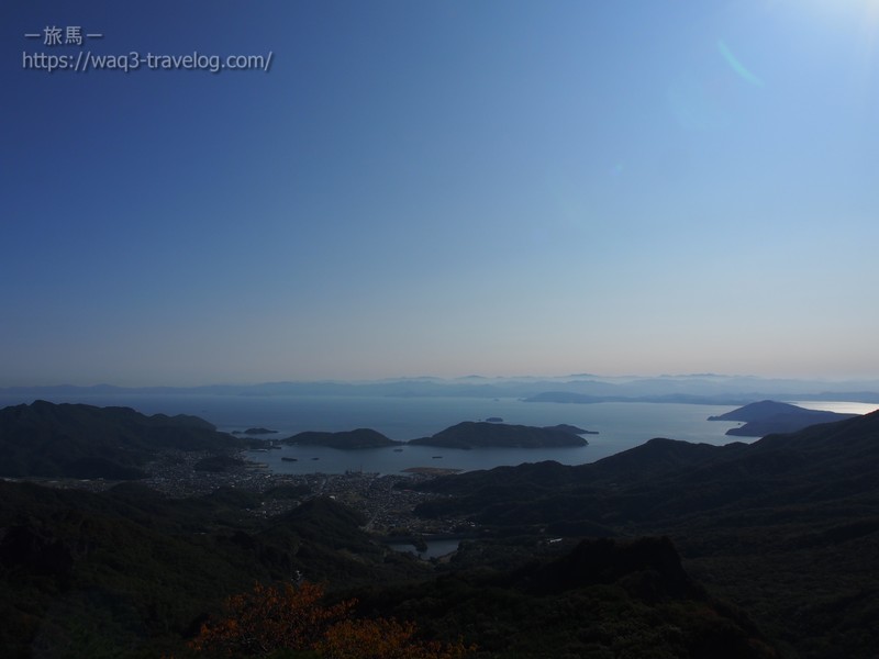 小豆島・寒霞渓からの眺め