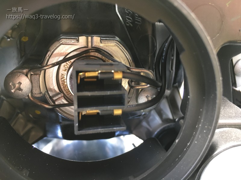 V-Strom650のロービーム