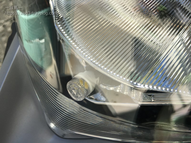 LEDバルブに交換完了