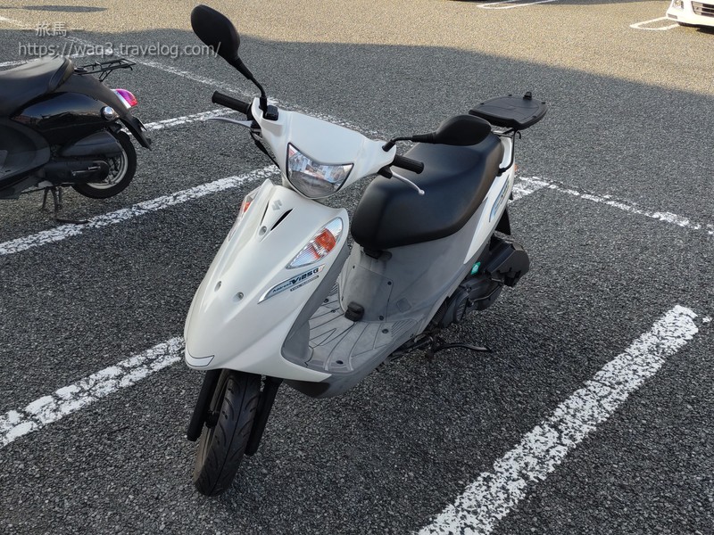 売却前のアドレスV125G