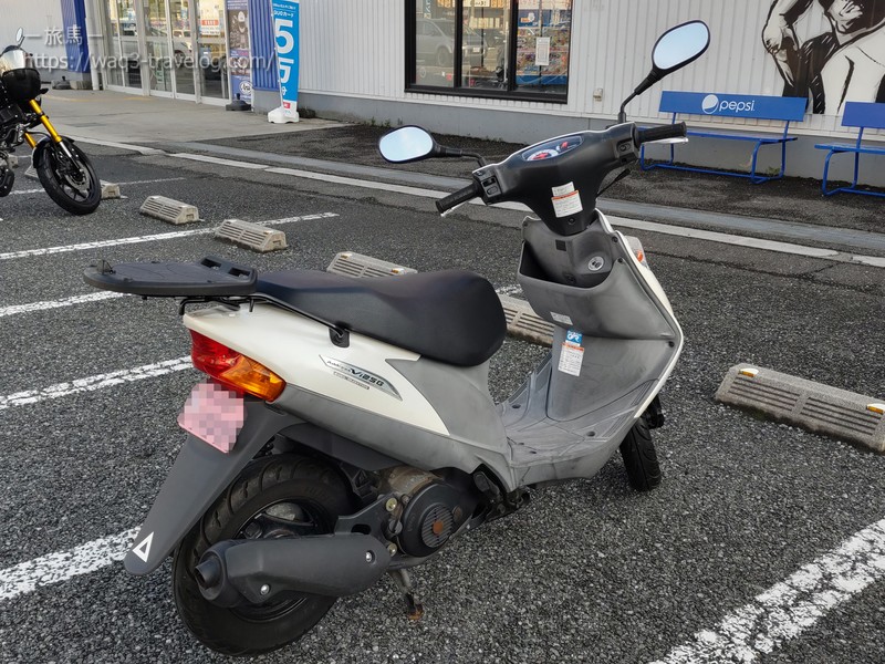 売却前のアドレスV125G