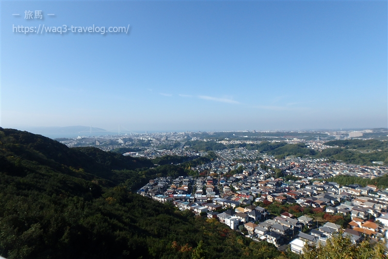 高倉山からの眺め